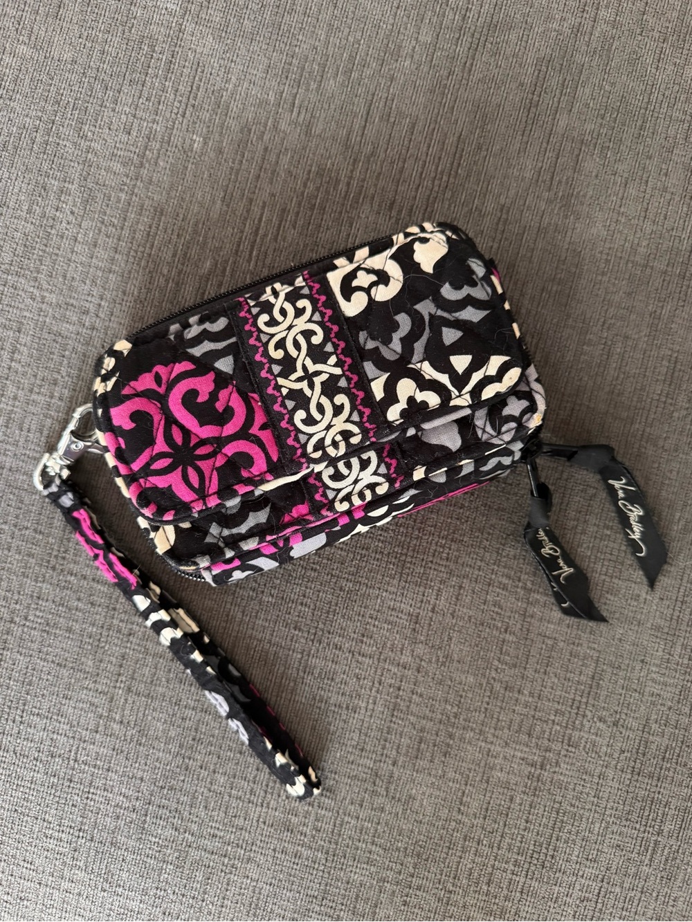 Vera Bradley Quilted Wristlet Clutch
